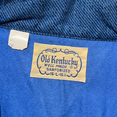 1950's Old Kentucky Flannel L/S Shirt Deadstock