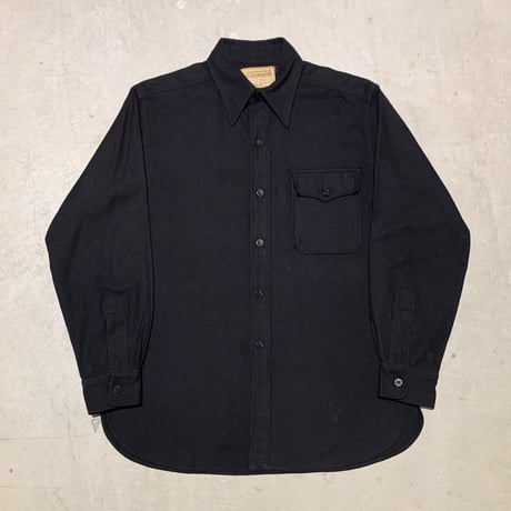 1940's US.NAVY CPO Wool L/S Shirt