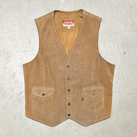 1970's Levi's Suede Leather Vest