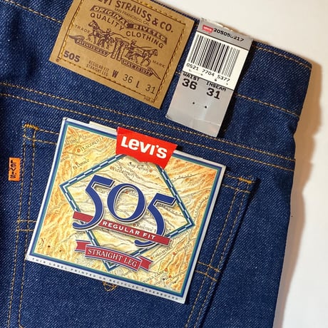 1990's Levi's 505 Denim Pants Deadstock