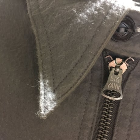 1940's NORTHWOOD Chamois Cloth Pollover L/S Shirt