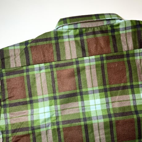 1960's BRENT Flannel L/S Shirt Deadstock
