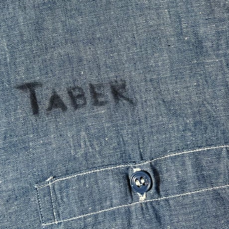 1960's US.NAVY Chambray L/S Shirt