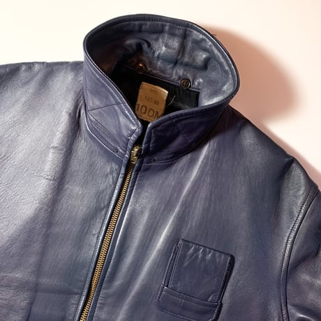 1980's French Military Leather Pilot Jacket