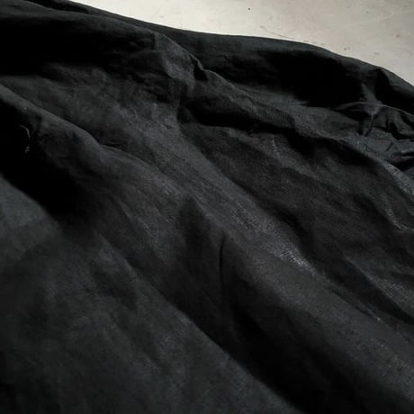 1930's French Indigo Linen Smock