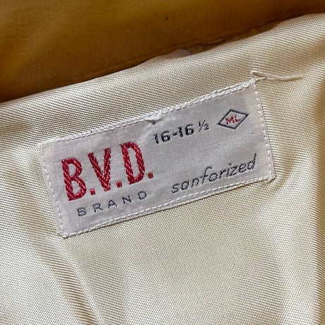 1950's B.V.D. Flannel L/S Shirt Deadstock