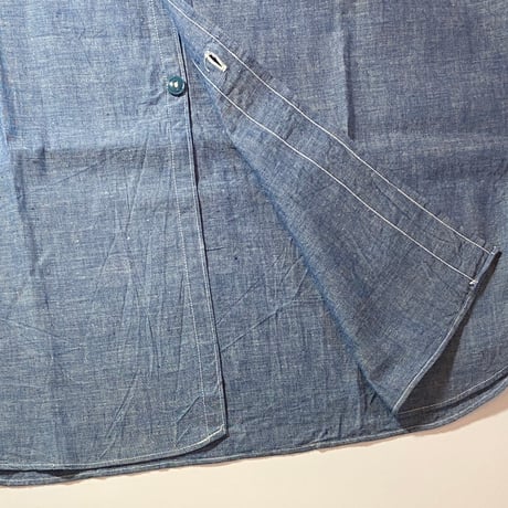 1950's US.NAVY Chambray L/S Shirt