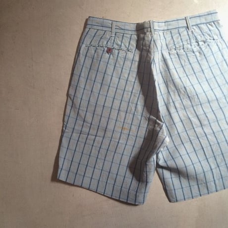 1960's Unknown Rayon&Linen Short Pants