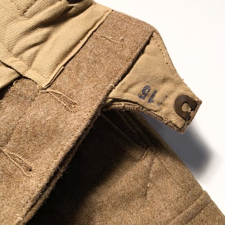 1950's British Army Battledress Wool Trousers Deadstock