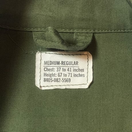 1960's US.ARMY Jungle Fatigue 3rd Jacket