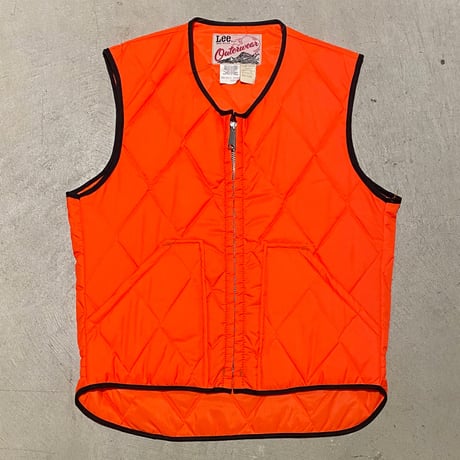 1980's Lee Quilting Vest Deadstock
