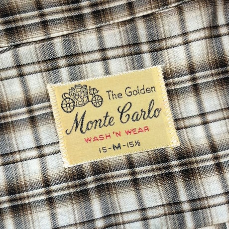 1960's Monte Carlo L/S Shirt Deadstock