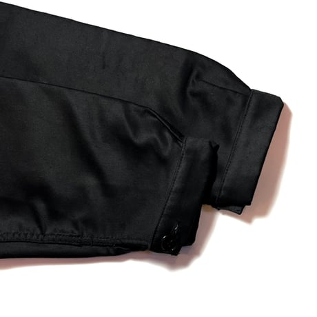 1940〜50's LE MONT ST MICHEL Black Moleskin Jacket Deadstock