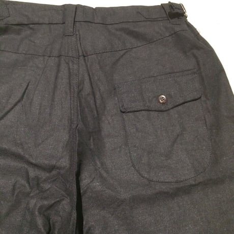 1990's Unknown Black China Trousers Deadstock