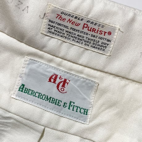 1970〜80's Abercrombie&Fitch L/S Shirt Deadstock