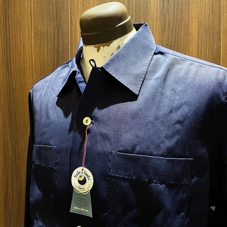 1950's Safe-in-Suds Rayon L/S Shirt Deadstock