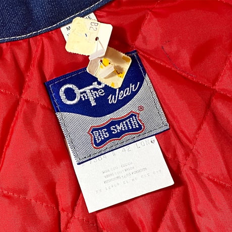1970's〜 BIG SMITH Denim Jacket Deadstock