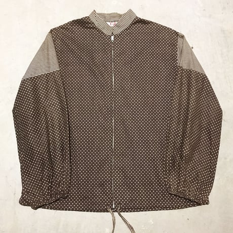 1970's Cole Dots&Border Cotton Blouson