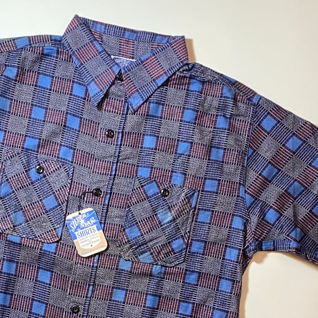 1950's SILVER STAR Flannel L/S Shirt Deadstock