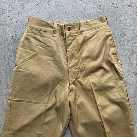 1950's US.ARMY Chino Trousers Deadstock