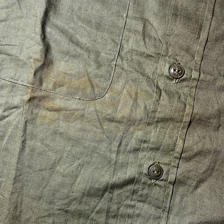 1940's US.NAVY N-3 Poplin L/S Shirt Deadstock