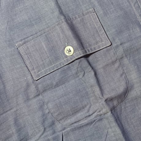 1960's Unknown Chambray S/S Shirt Deadstock