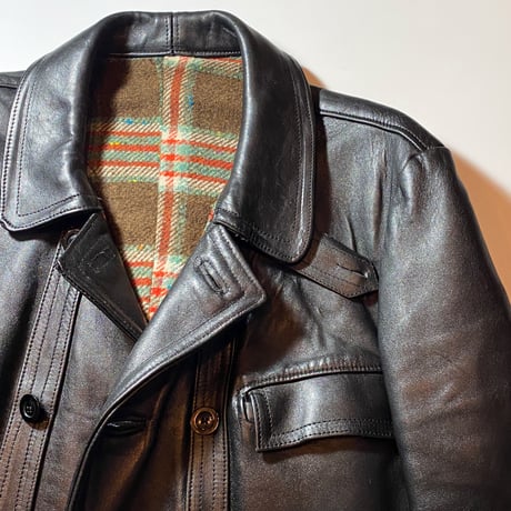 1960's GVF Corbusier Leather Jacket