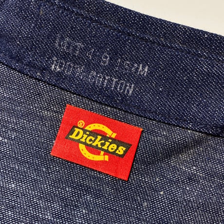 1950〜60's Dickies Denim Western L/S Shirt Deadstock