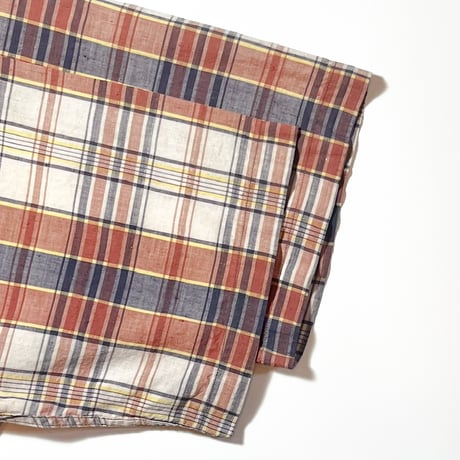 1960's GANT Indian Madras S/S Shirt