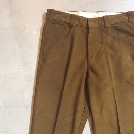 1960's Goachman Ltd. Velours Tapered Pants