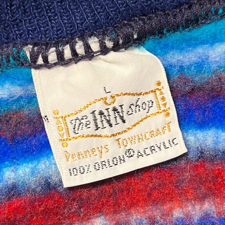 1970's TOWNCRAFT Border Tee