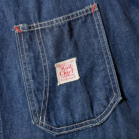 1950's Rail Cheif Denim Coverall