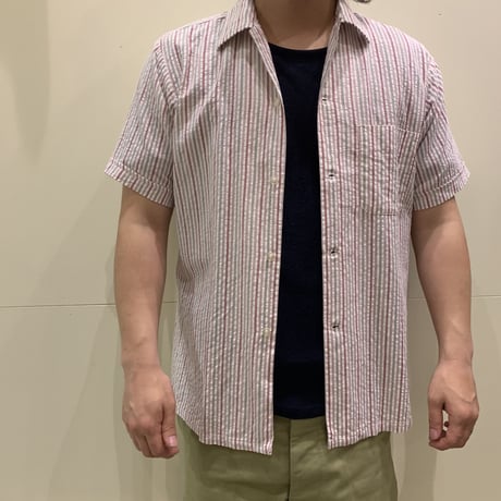 1960's ARROW Seersucker S/S Shirt