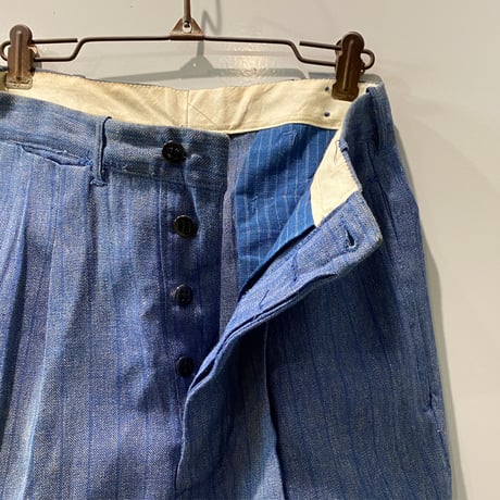 1940's〜 Unknown Cotton Trousers Deadstock