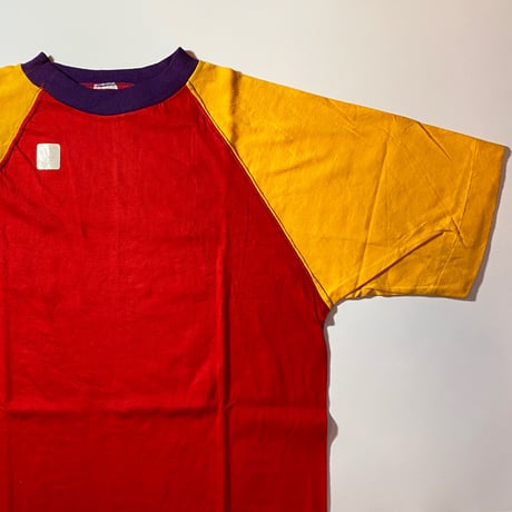 1960〜70's Unknown Crazy Pattern Tee Deadstock