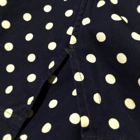 1950〜60's Unknown Pullover Dots L/S Shirt