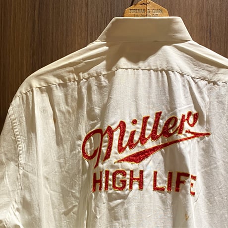 1940〜50's College Athletic Supply Co. L/S Shirt Deadstock