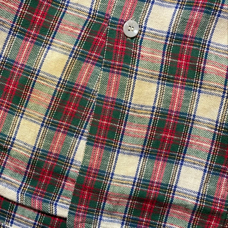 1950's〜 Macy Associates Flannel L/S Shirt Deadstock