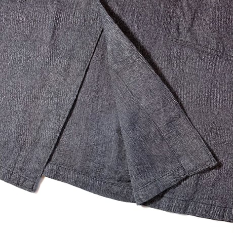 1950's Le Cres Souple Black Chambray Atelier Coat
