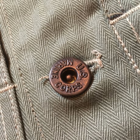 1940's USMC P-44 Herringbone Jacket Deadstock
