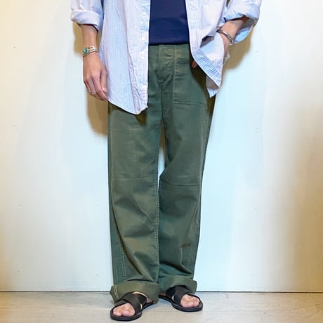 1940〜50's Unknown Herringbone Trousers