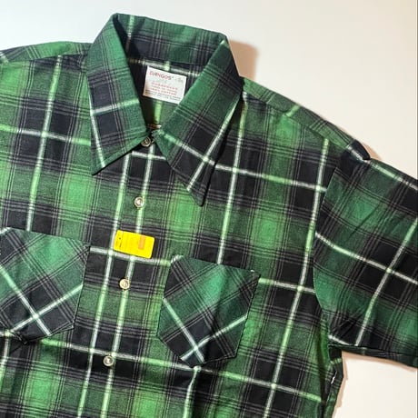 1970's DANGOS' Flannel L/S Shirt Deadstock