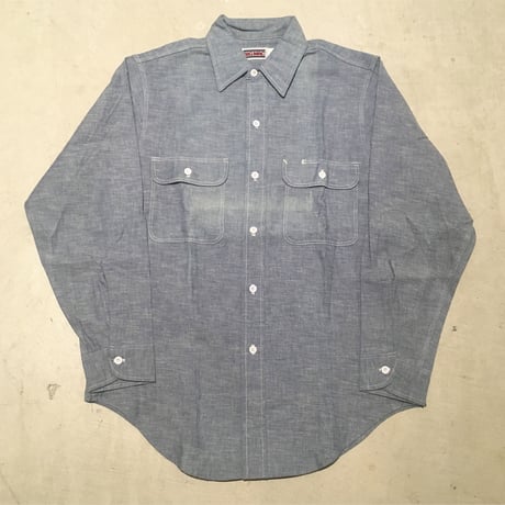 1980's BIG MAC Chambray L/S Shirt Deadstock