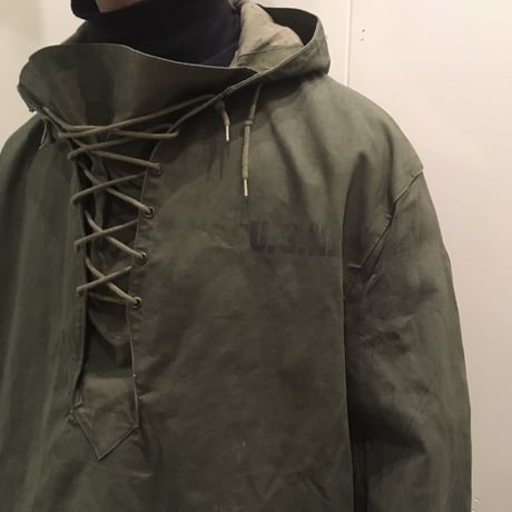 1940's US.NAVY  Rain Parka