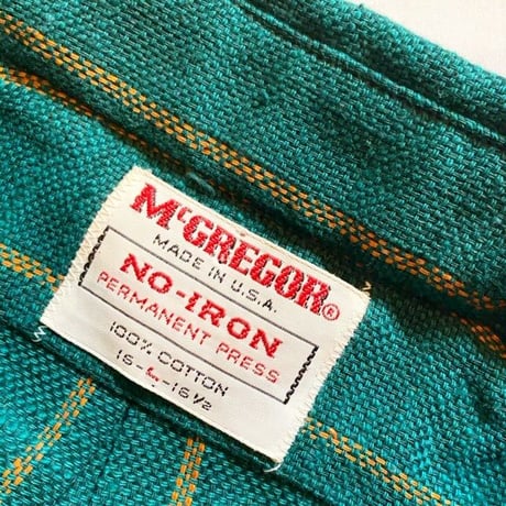 1960's〜 McGREGOR L/S Shirt Deadstock