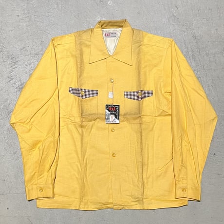 1950's B.V.D. Flannel L/S Shirt Deadstock