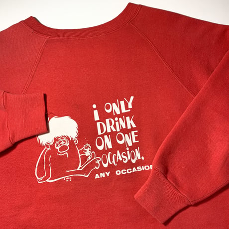 1960's Unknown Monster Printed Sweat