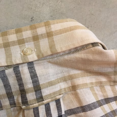 1960's Enro Cotton&Linen S/S Shirt