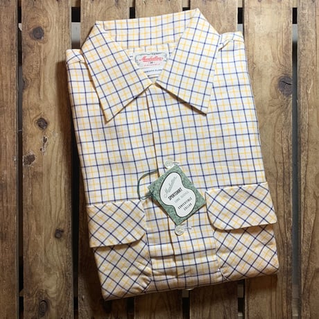 1950's Manhattan Rayon L/S Shirt Deadstock