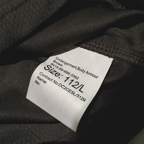 2000's British Army Mesh S/S Shirt Deadstock